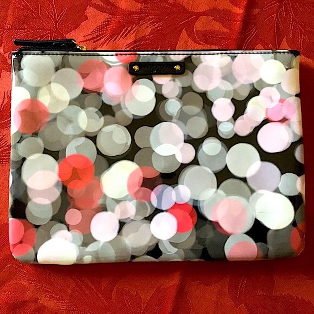 ♠️Kate spade♠️  cherry terrace fstv/bubble pouch